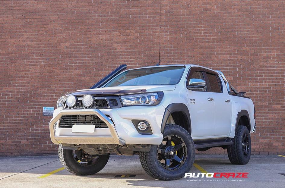TOYOTA HILUX N80 4WD EXODUS MATTE BLACK